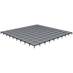 Biljax ST8100 Multi-Stage 36'x36' Portable Stage Kit BJX-ST-36X36 36x36, 36 x 36, fast, pro, elite, 1296 square feet stage