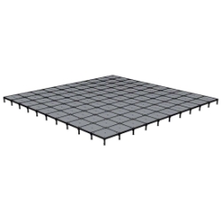 Biljax ST8100 Multi-Stage 40'x40' Portable Stage Kit BJX-ST-40X40 40x40, 40 x 40, fast, pro, elite, 1600 square feet stage
