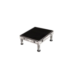 Biljax AS2100 2'x2' Portable Stage Unit, Black Poly BJX-AS22 2x2, 2 x 2, fast, pro, elite, 4 square feet stage