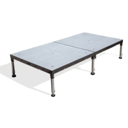 Biljax ST8100 Multi-Stage 4'x8' Portable Stage Kit BJX-ST-4X8 4x8, 4 x 8, fast, pro, elite, 32 square feet stage