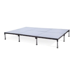 Biljax ST8100 Multi-Stage 8'x12' Portable Stage Kit BJX-ST-8X12 8x12, 8 x 12, fast, pro, elite, 96 square feet stage