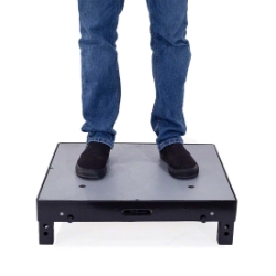 Biljax ST8100 2'x2' Steel Frame Stage Deck Platform BJX-0106-231-6 2x2, 2 x 2, portable staging, biljax, steel frame deck, st8100