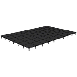 Biljax AS2100 24'x36' Portable Stage Kit (54 - 4'x4' Decks) BJX-AS44-24X36 24x36, 24 x 36, 36x24, 36 x 24, fast, pro, elite, 864 square feet stage