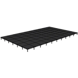 Biljax AS2100 24'x40' Portable Stage Kit (60 - 4'x4' Decks) BJX-AS44-24X40 24x40, 24 x 40, 40x24, 40 x 24, fast, pro, elite, 960 square feet stage