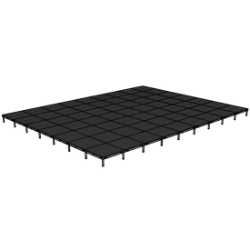 Biljax AS2100 28'x36' Portable Stage Kit (63 - 4'x4' Decks) BJX-AS44-28X36 28x36, 28 x 36, 36x28, 36 x 28, fast, pro, elite, 1008 square feet stage