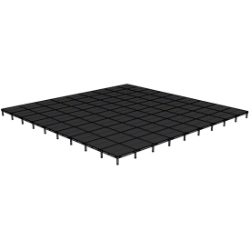 Biljax AS2100 36'x36' Portable Stage Kit (81 - 4'x4' Decks) BJX-AS44-36X36 36x36, 36 x 36, fast, pro, elite, 1296 square feet stage