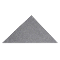IntelliStage Lightweight 4' 90-Degree Right Triangle Stage Platform ISITPC4 / ISITPT4 isosceles triangle platform, triangular, angled