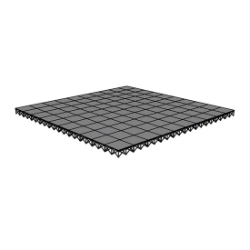 IntelliStage Lightweight 40'x40' Portable Stage System ISTAGE4040 40x40, 40 x 40, 1600 square feet, portable stage, portable staging, lightweight, lightweight stage, intellistage