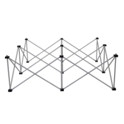 IntelliStage Lightweight 3'x3' Square Stage Riser IS3X3X portable stage riser