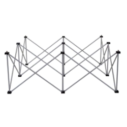 IntelliStage Lightweight 4'x4' Square Stage Riser IS4X4X portable stage riser