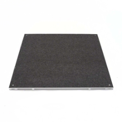 IntelliStage Lightweight 4'x4' Square Stage Platform (2-pack) ISP4X4CD-ISP4X4TD-ISP4X4ID 4x4, 48x48, portable stage platform, portable staging platform, stage deck, stage panel