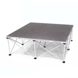 IntelliStage Lightweight 4'x4' Portable Stage Unit ISTAGE44 