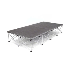 IntelliStage Lightweight 3'x6' Portable Stage System ISTAGE36 3x6, 6x3, 3 x 6, portable staging, portable stage, stage kit, lightweight, stage unit, intellistage