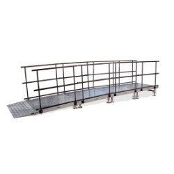 Universal Straight ADA Wheelchair Ramp for 16