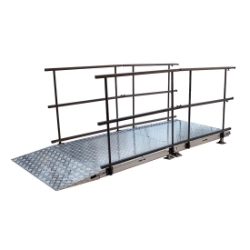 Universal Straight ADA Wheelchair Ramp for 8