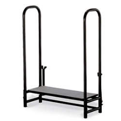 Midwest Folding 1-Step Fixed Stairs with Handrails for 16