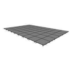 Midwest Folding TransFold 24'x36' Portable Stage Kit, 8