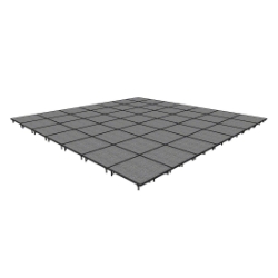 Midwest Folding TransFold 28'x28' Portable Stage Kit, 8
