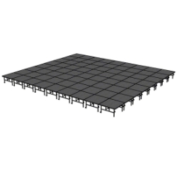 Midwest Folding TransFold 32'x36' Dual-Height Portable Stage Kit, 24