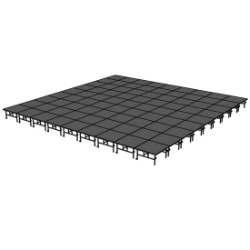 Midwest Folding TransFold 36'x36' Dual-Height Portable Stage Kit, 24