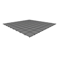 Midwest Folding TransFold 36'x36' Portable Stage Kit, 8