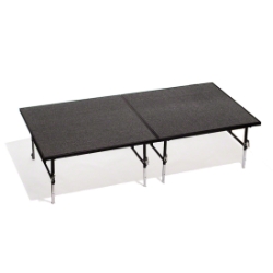 Midwest Folding TransFold 4'x8' Dual-Height Portable Stage Kit, 16