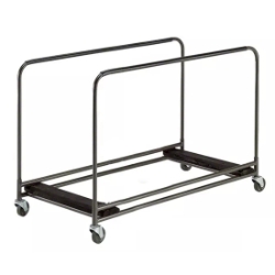 Midwest Folding HTEC Heavy-Duty Edge Stack Table Storage Caddy MFP-HTEC heavy duty, heavy duty table dolly, midwest folding, rectangle, folding table, rectangle table dolly, rectangle table caddy, table caddy, table dolly