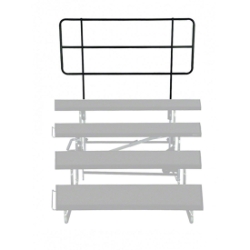 Midwest Folding TFB48-4 TransFold Back Guard Rail for 4-Tier 48