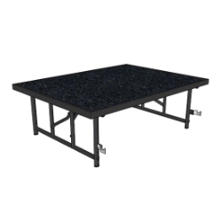 Midwest Folding TransFold 3'x4' Stage Panel, Fixed Height MFP-TF34 portable staging, midwest folding, 3x4, 3 x 4, 3x4x8, fixed height, transfold, transfold stage, 3x4x16, 3x4x24