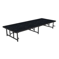 Midwest Folding TransFold 3'x8' Stage Panel, Fixed Height MFP-TF38 portable staging, midwest folding, 3x8, 3 x 8, 8x3, 8 x 3, fixed height, transfold, transfold stage