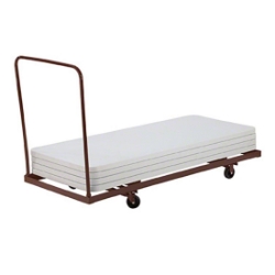 National Public Seating DY-3072 Folding Table Dolly for Horizontal Storage (72