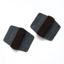 National Public Seating GL80-FT Felt Glides for Sled Base Chairs (100-pack) NPS-GL80-FT floor glides, replacement glides, stacking chair floor glides, sled chairs, stacking chairs, felt glides