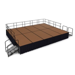 National Public Seating 16'x20' Portable Stage Kit - 32