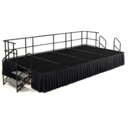 National Public Seating 8'x12' Portable Stage Kit - 24