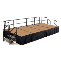 National Public Seating 8'x12' Portable Stage Kit - 24