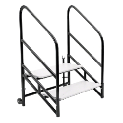 National Public Seating STP24 2-Step Stairs for 24