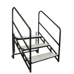 National Public Seating STP32 3-Step Stairs for 32