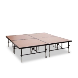 National Public Seating TransFix 8'x8' Hardboard Stage Kit, 24