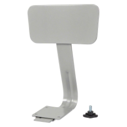 National Public Seating Steel Backrest for 6200 & 6300 Stools NPS-6200-B steel stool, stool backrest, steel backrest, chair backrest, adjustable backrest, science stool, art stool, school stool, science chair