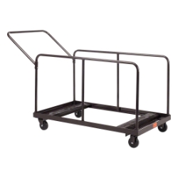 National Public Seating DYMU Folding Table Dolly for Round/Rectangular Tables NPS-DYMU round table storage, table trolley, transport, round folding table truck