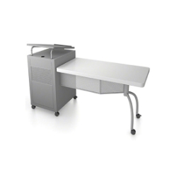 Oklahoma Sound EDPD Edupod Teacher's Desk & Lectern Combo OS-EDPD teaching desk, teaching lectern, desk lectern combo, edupod