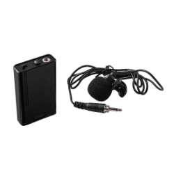 Oklahoma Sound LWM-6 Wireless Microphone - Tie-Clip/Lavalier OS-LWM-6 wireless microphone, mic holder, standard mics, wireless tie clip microphone, lectern microphone, wireless lavalier