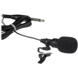 Oklahoma Sound MIC-3 Electret Tie-Clip/Lapel/Lavalier Condenser Microphone with 10' Cable OS-MIC-3 wired microphone, standard mics, wired lapel microphone, lectern microphone, unidirectional microphone, tie clip microphone