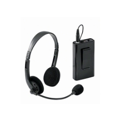 Oklahoma Sound LWM-7 Wireless Microphone - Headset OS-LWM-7 wireless microphone, mic holder, standard mics, wireless headset microphone, lectern microphone, wireless headworn