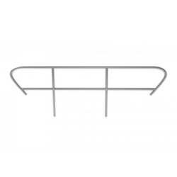 ProFlex Handrails for 2-Step (PFASTR2) Adjustable-Height Stairs (2-pack) PF2ASTGR2 portable stage steps, stairs, guard rails, guardrails, bannister, handrail, stair rail