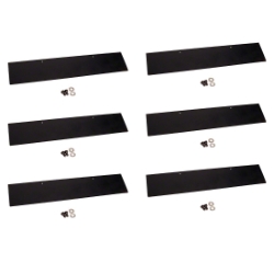Staging 101 3-Tier Descending Chair Stops for Straight Seated Risers SCSS3T chairstop, riser chair stop