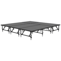 Staging 101 12'x12' Portable Stage, 24