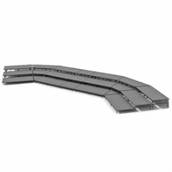 Staging 101 3-Tier Seated Riser System - 47' Long (fits 66 Chairs) SWSHSWS-3SR choral risers, chorus risers, choir risers, standing risers, seated risers, band risers, school risers, choir stage risers