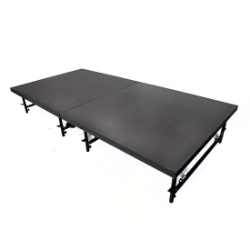 Staging 101 4'x8' Mobile Folding Stage, Adjustable Height (8