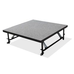 Staging 101 4'x4' Stage Panel with Wheels, 16